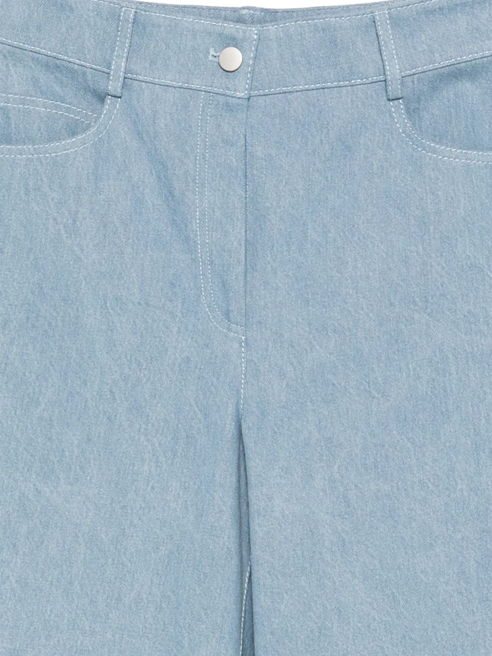  Akris Punto Pantalones Anchos - Azul 