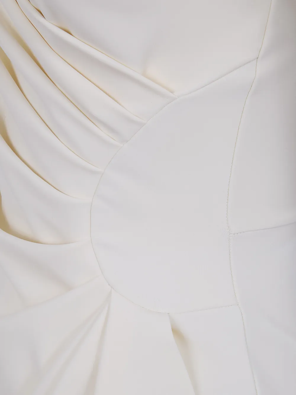 CHIARA BONI La Petite Robe Midi-wikkeljurk met ruches Beige