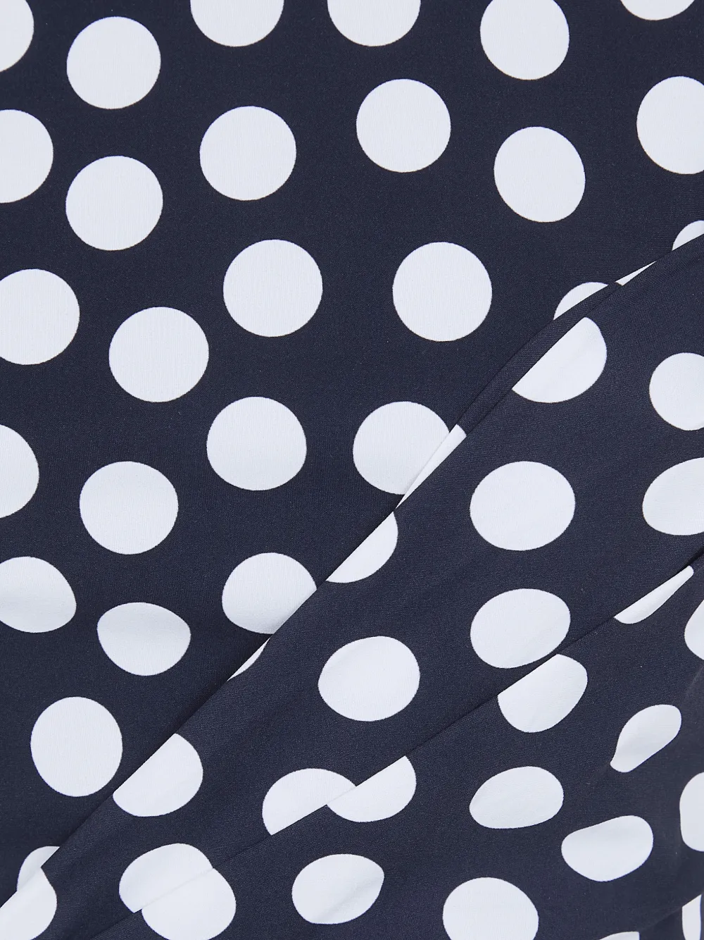 CHIARA BONI La Petite Robe Wikkeltop met stippen Blauw