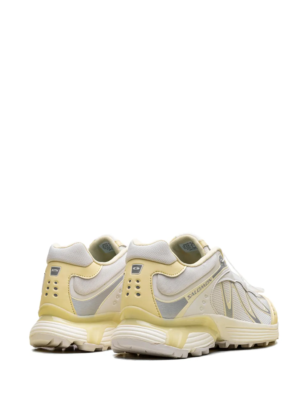 Salomon XT-Whisper "Vanilla Transparant Yellow" sneakers Wit