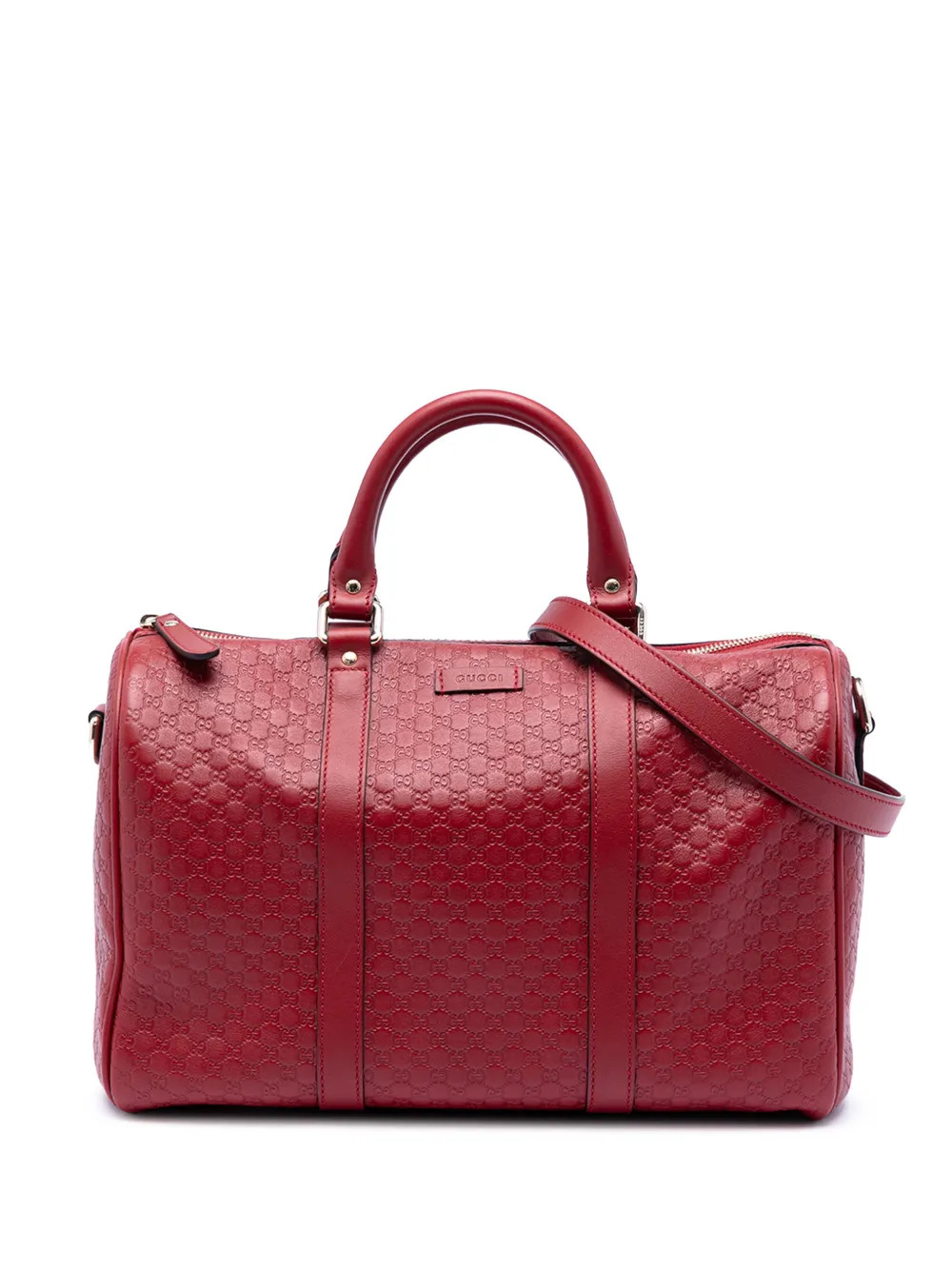 Gucci Pre-Owned 2016-2026 Medium Microguccissima satchel - Rosso