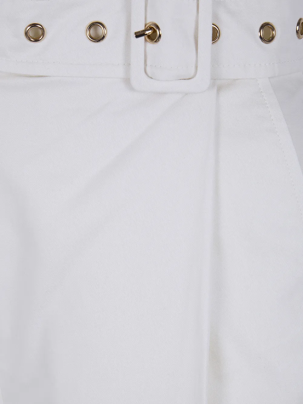 TWINSET Broek met wijde pijpen Wit
