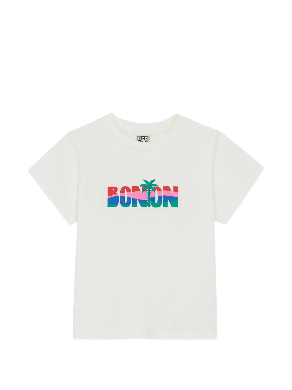 Bonton Tubo Palmier graphic T-shirt - Toni neutri