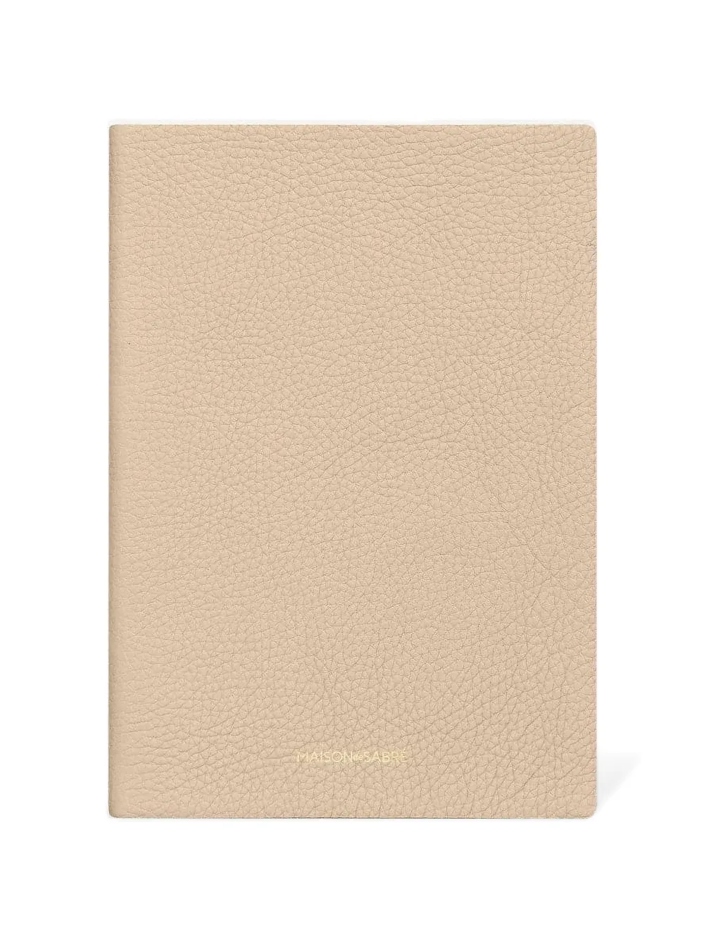 MAISON de SABRÉ leather notebook - Nude
