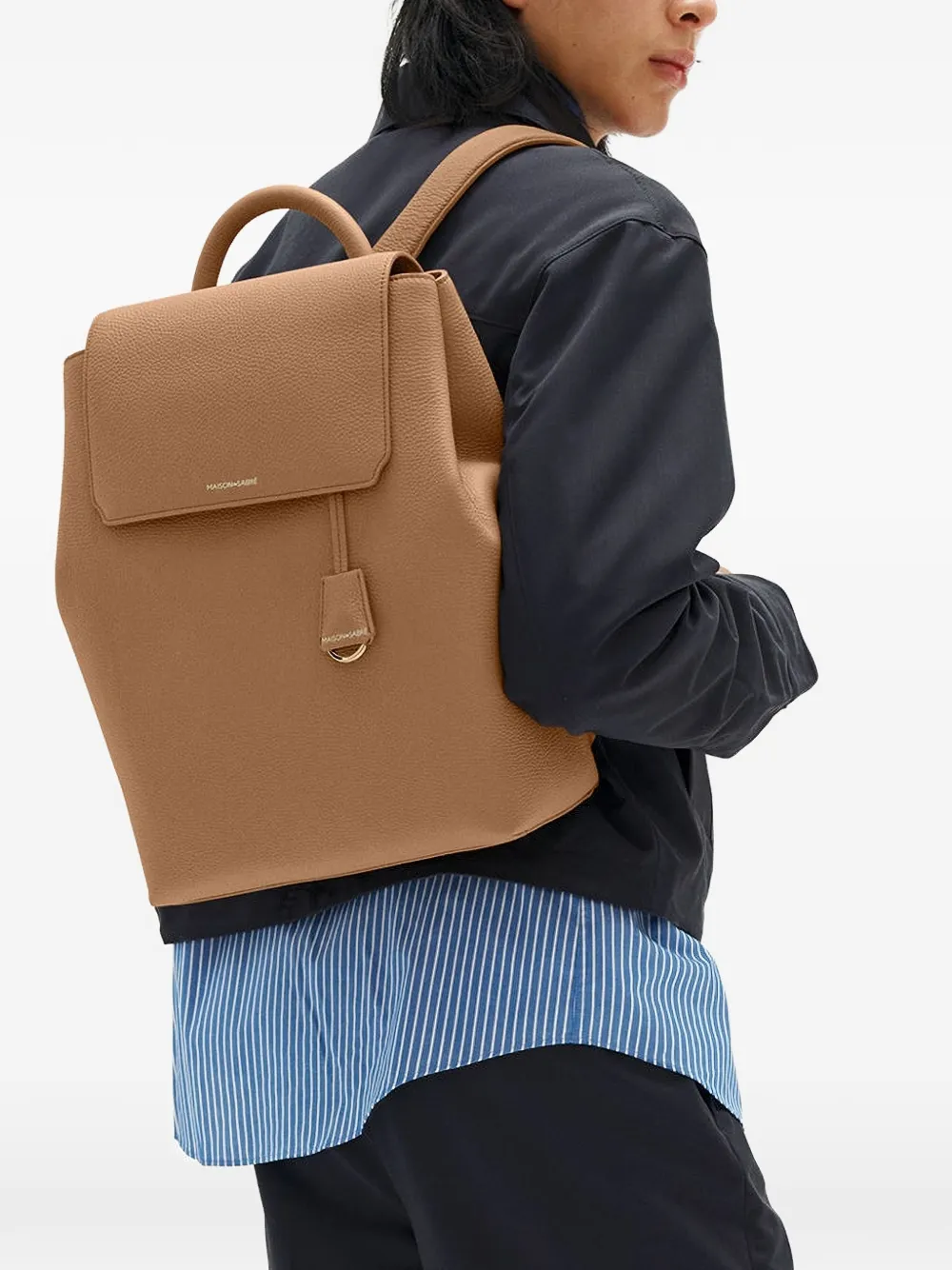  Maison De Sabré The Medium Soft Backpack - Neutrals 