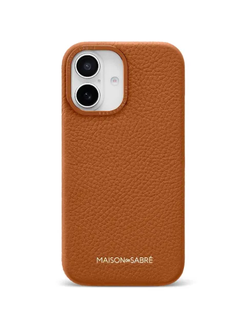 MAISON de SABRÉ iPhone 16 leather phone case