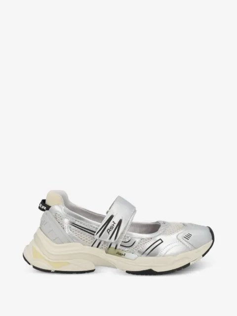 Ash slip-ons med kardborreband och meshpanel