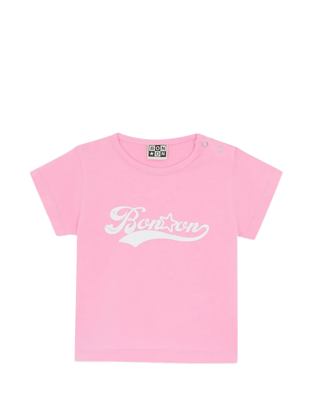 Bonton Tuba Bonton logo T-shirt - Rosa
