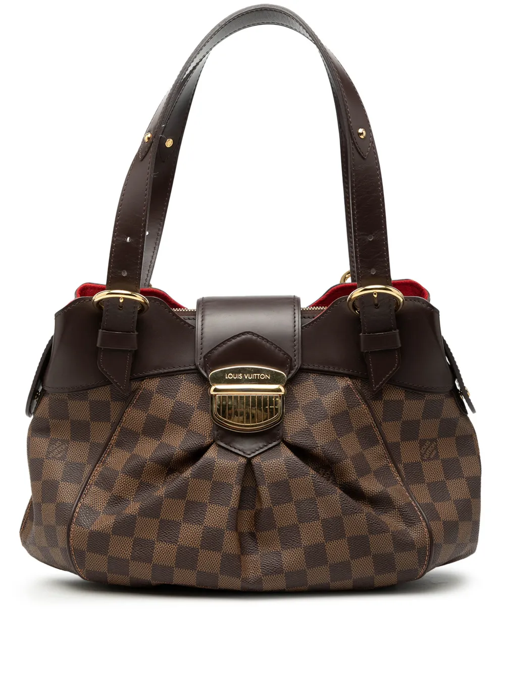 Louis Vuitton Pre-Owned 2009 Damier Ebene Sistina PM shoulder bag - Brown