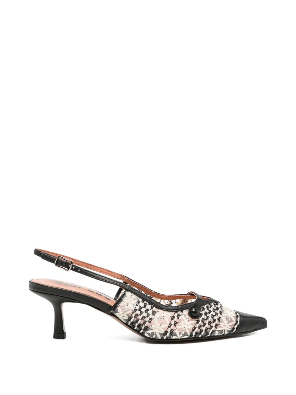 Bibi Lou Xaia floral pumps Beige