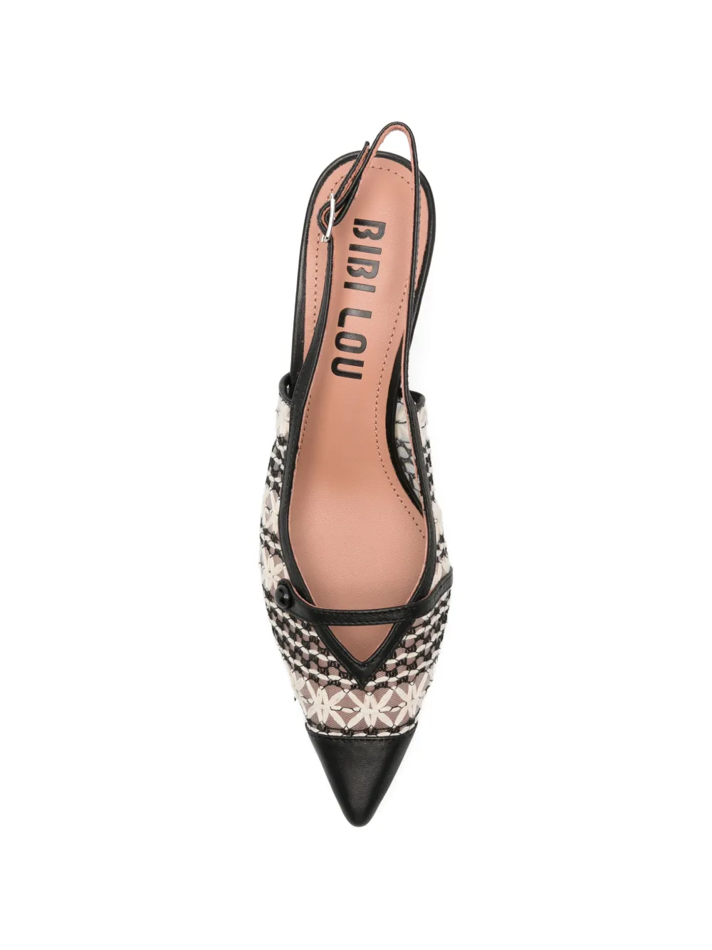 Bibi Lou Xaia floral pumps Beige