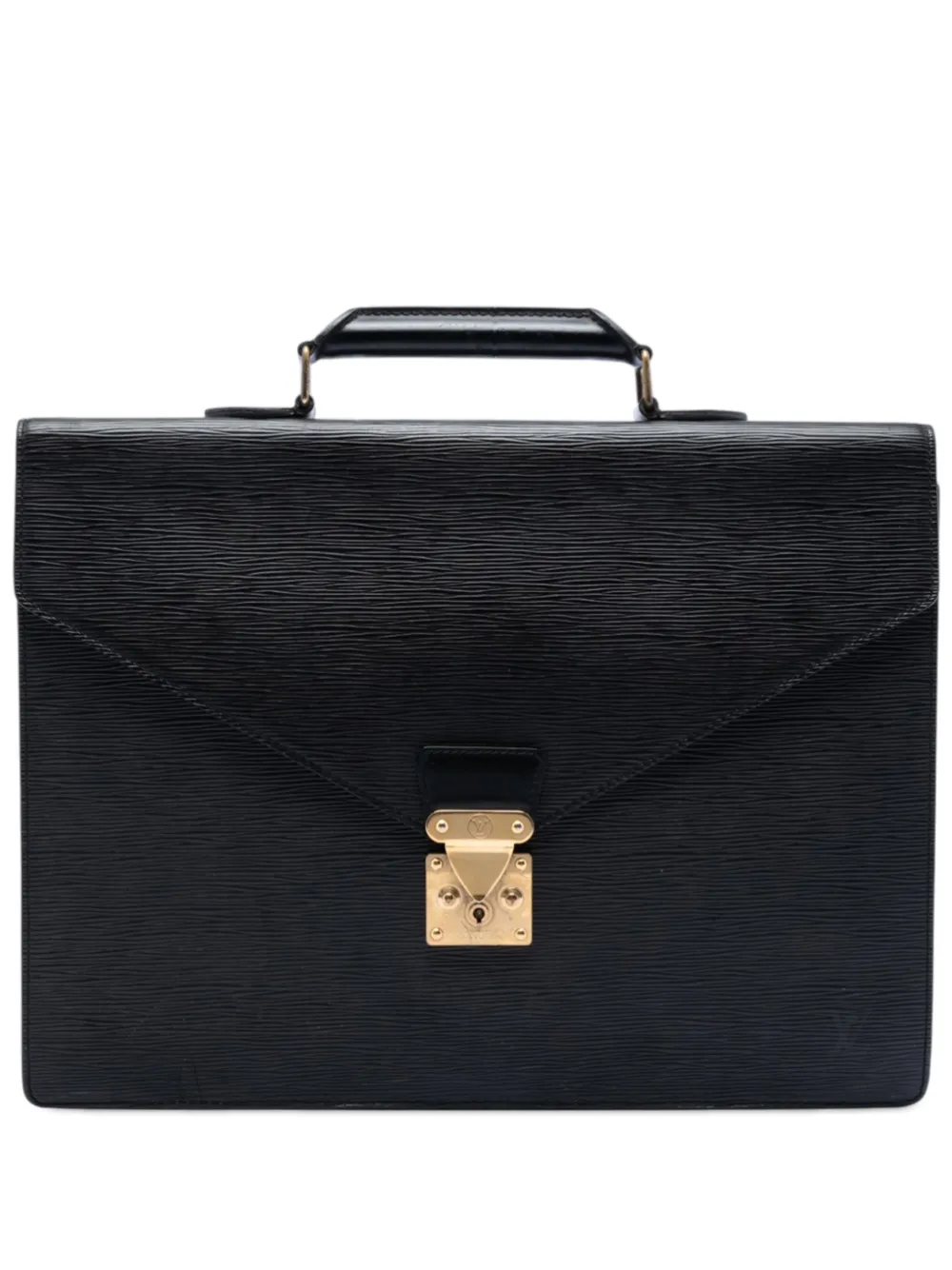 Louis Vuitton Pre-Owned 2003 Epi Serviette Conseiller business bag - Nero