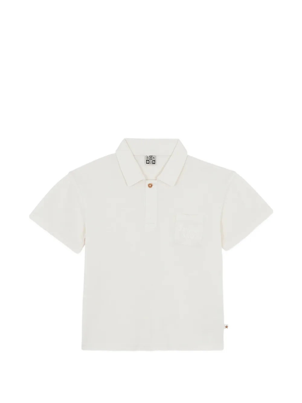 Bonton Livio chest-pocket short-sleeve polo shirt - Toni neutri