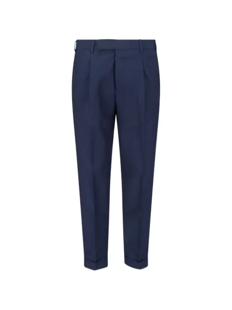 PT Torino button pleat trousers