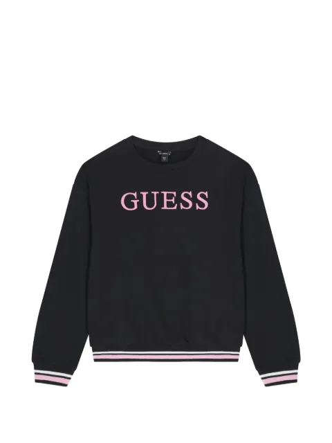 GUESS USA sudadera con ribete de canalé