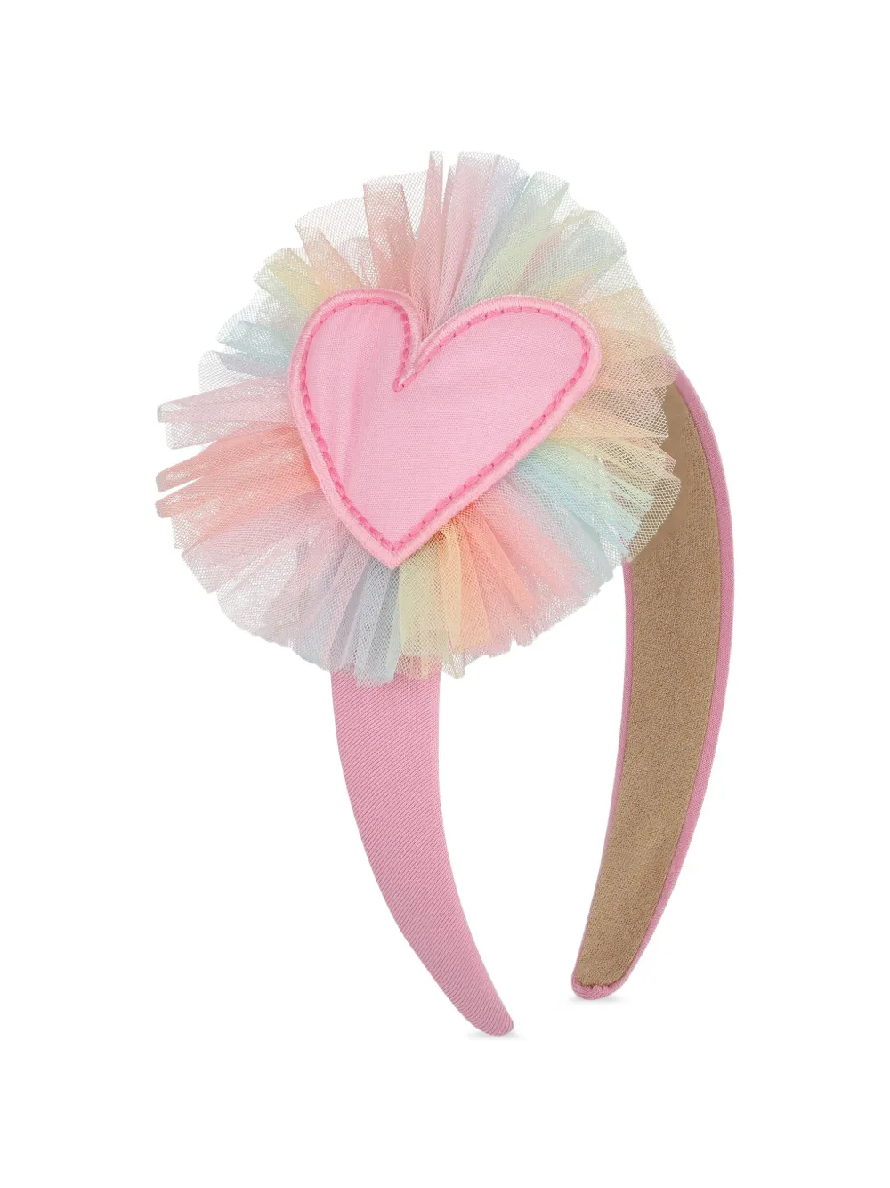AGATHA RUIZ DE LA PRADA Cerchietto con applicazione a cuore - Rosa