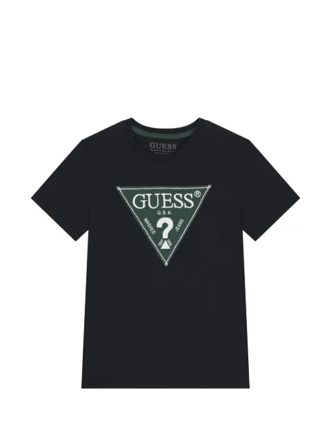 GUESS USA playera con gráfico triangular