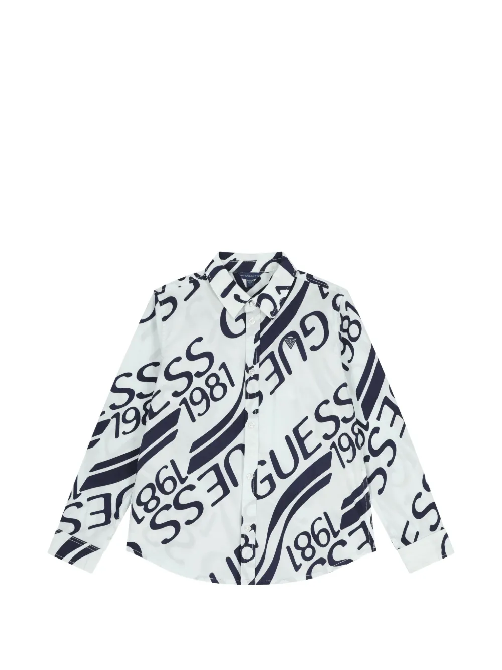 GUESS USA Camicia con logo - Bianco