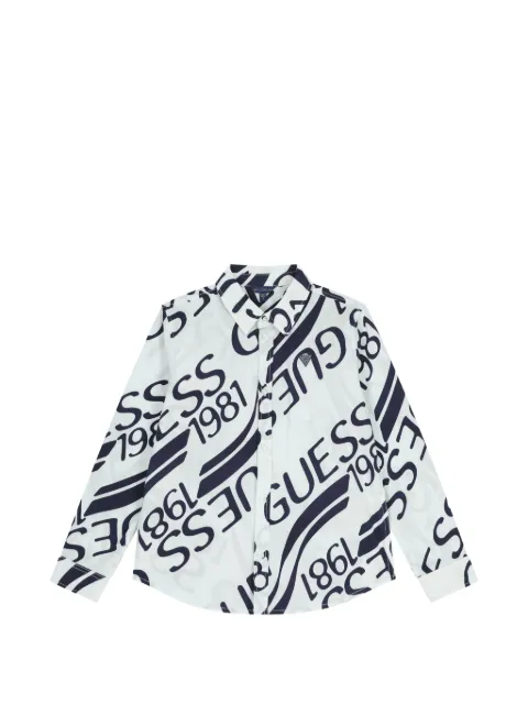 GUESS USA camisa con logo estampado