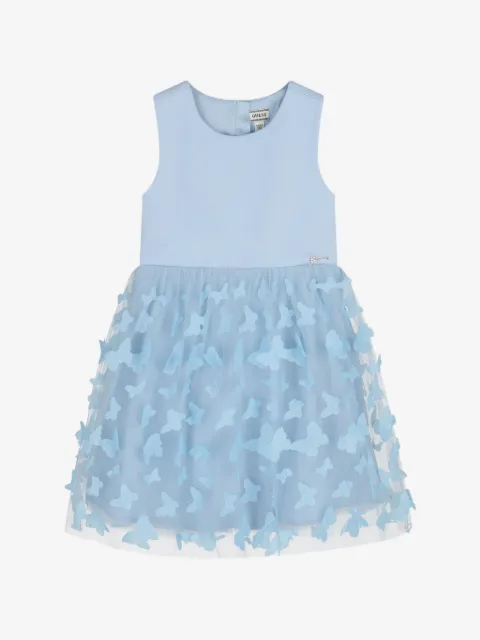 GUESS USA vestido con aplique de mariposa