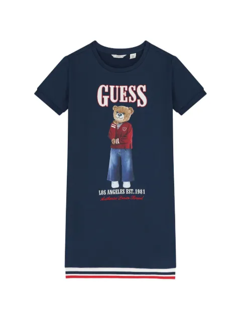 GUESS USA vestido con detalle estampado