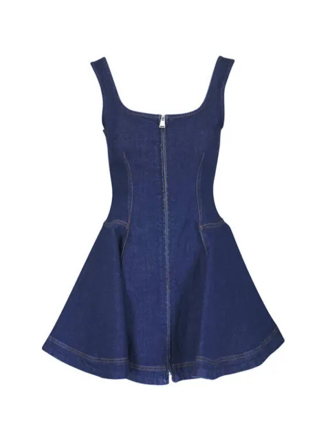 Simkhai vestido corto de mezclilla