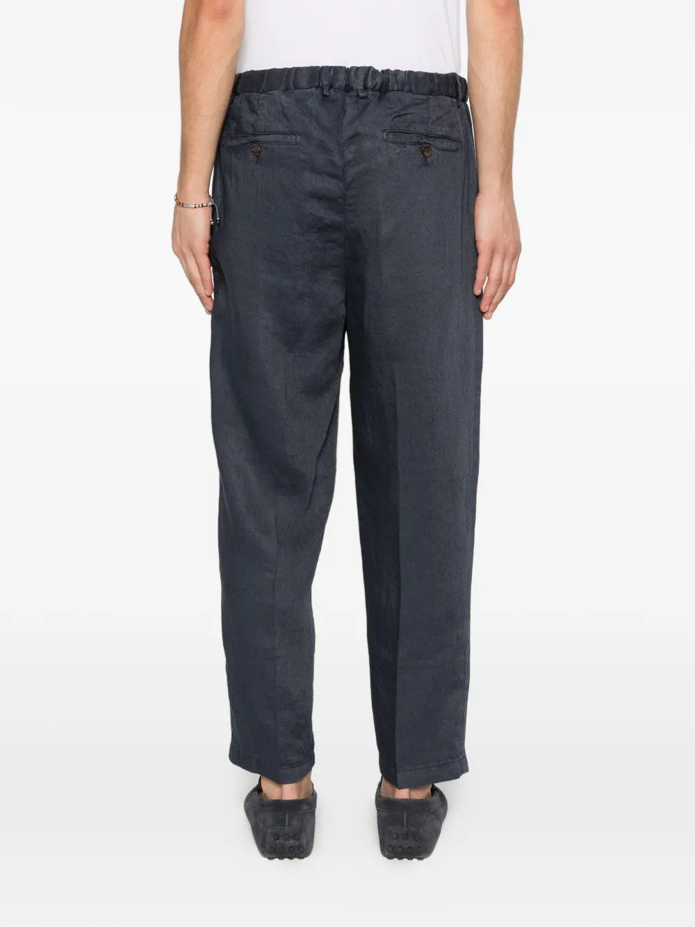 Briglia 1949 Linnen broek Blauw