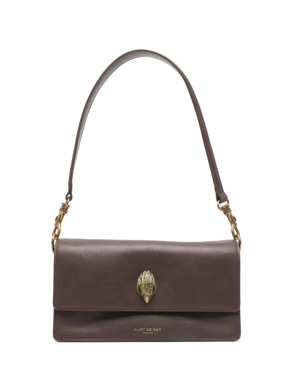 Kurt Geiger leather shoulder bag - Marrone