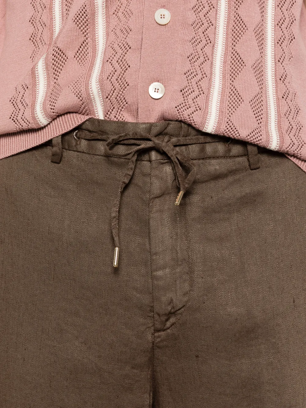 Briglia 1949 Covent broek met trekkoord Bruin