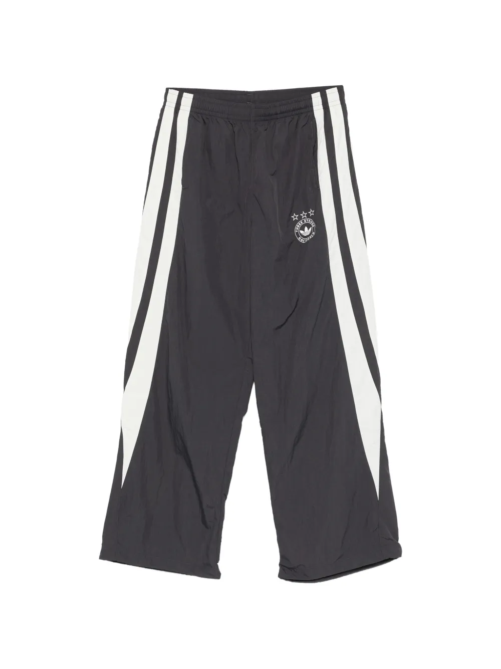adidas GFX side-stripe logo-print track pants - Nero