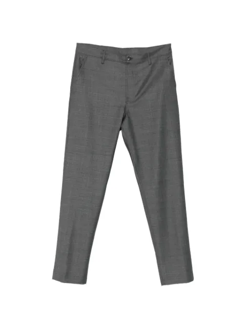 Canali button-fastening trousers