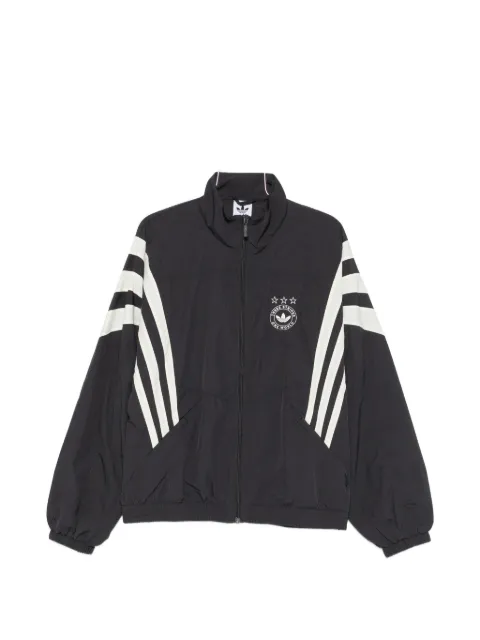 adidas stripe-detail logo-print jacket