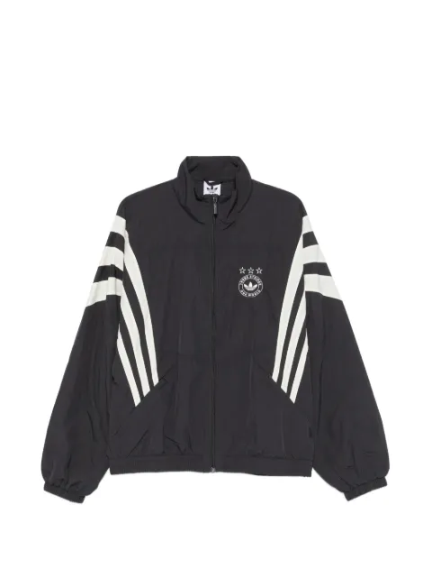 adidas stripe-detail logo-print jacket