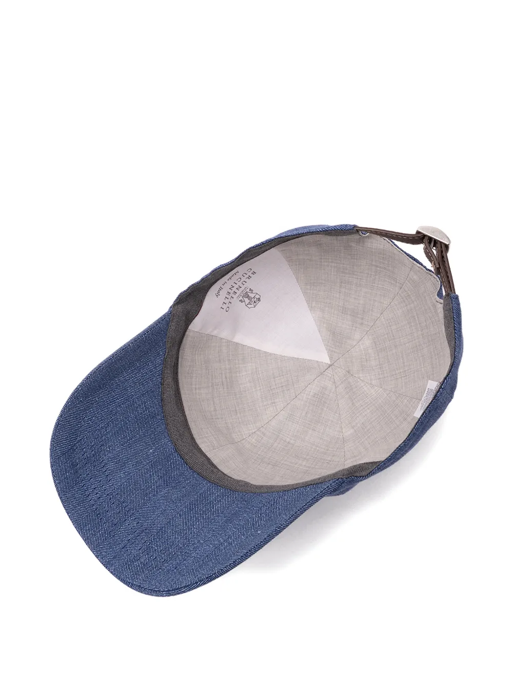  Brunello Cucinelli Logo-embroidered Baseball Cap - Blue 