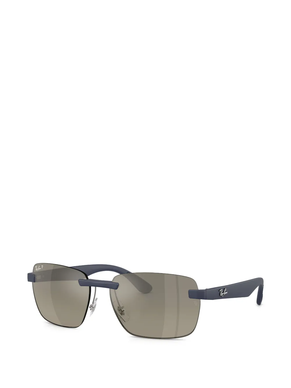 Ray-Ban Zonnebril met vierkant montuur Blauw