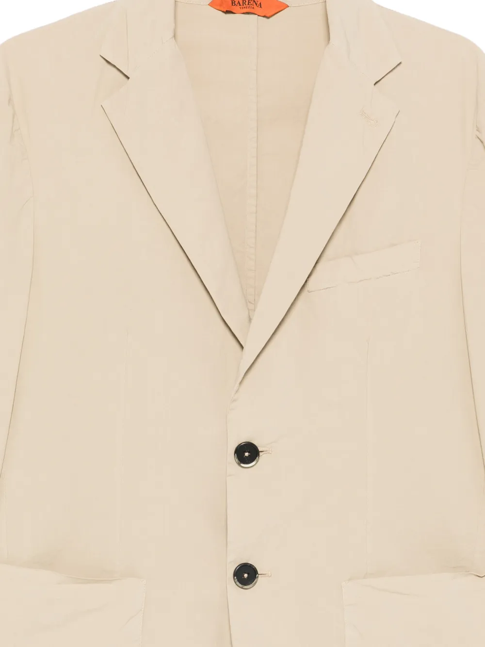 Barena Borgo Pavion blazer met knopen Beige