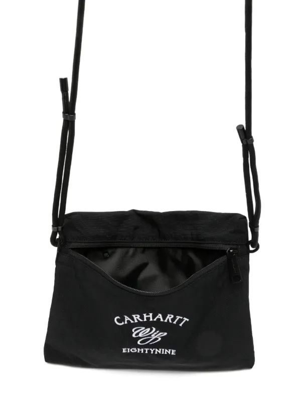 Carhartt WIP ロゴ ショルダーバッグ | ブラック | FARFETCH JP