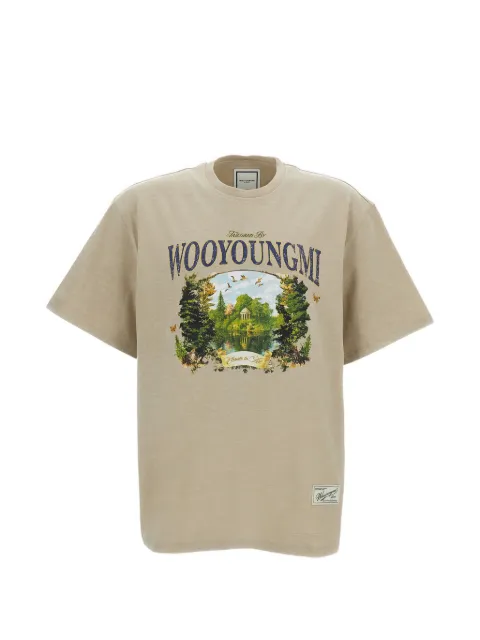 Wooyoungmi Garden graphic-print T-shirt