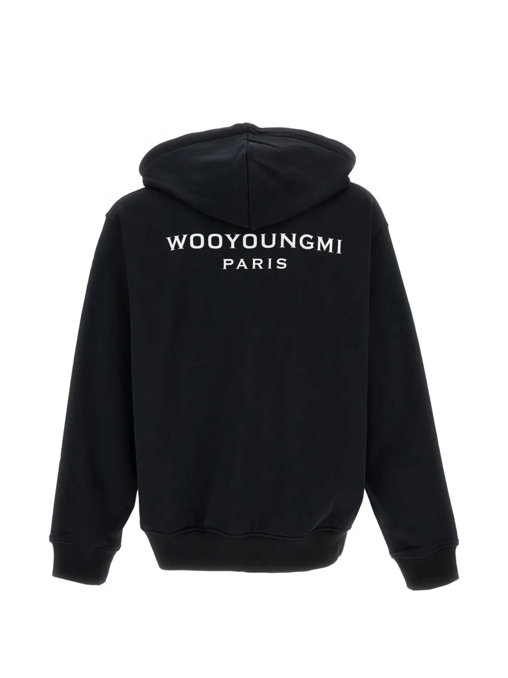 Wooyoungmi full-zip hoodie Zwart