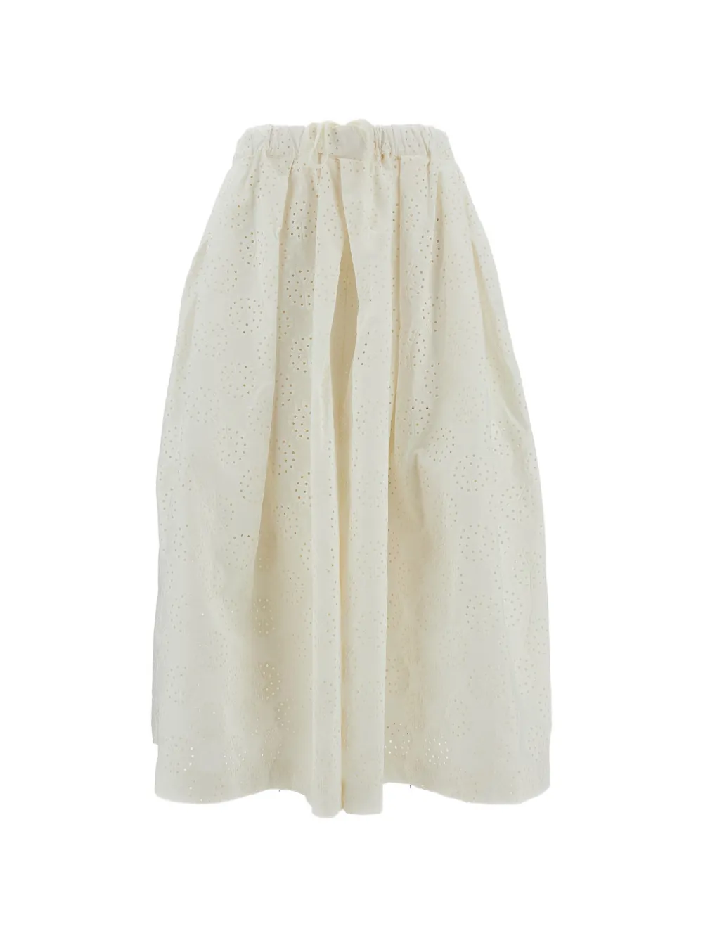 Comme Des Garçons pleated skirt - Bianco