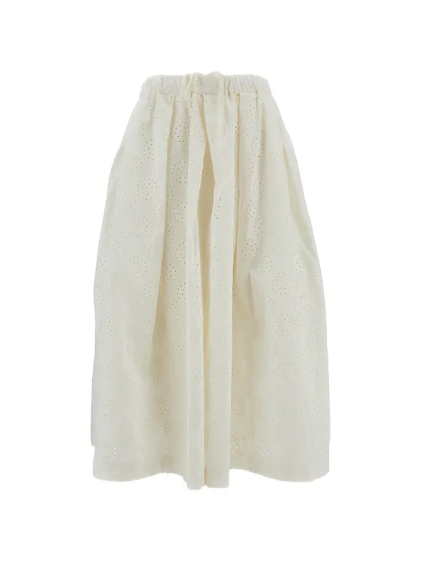 【COMMEdesGARCONS】コムコム ホワイトプリーツスカート Comme Des Garçons プリーツ スカート | ホワイト | FARFETCH JP