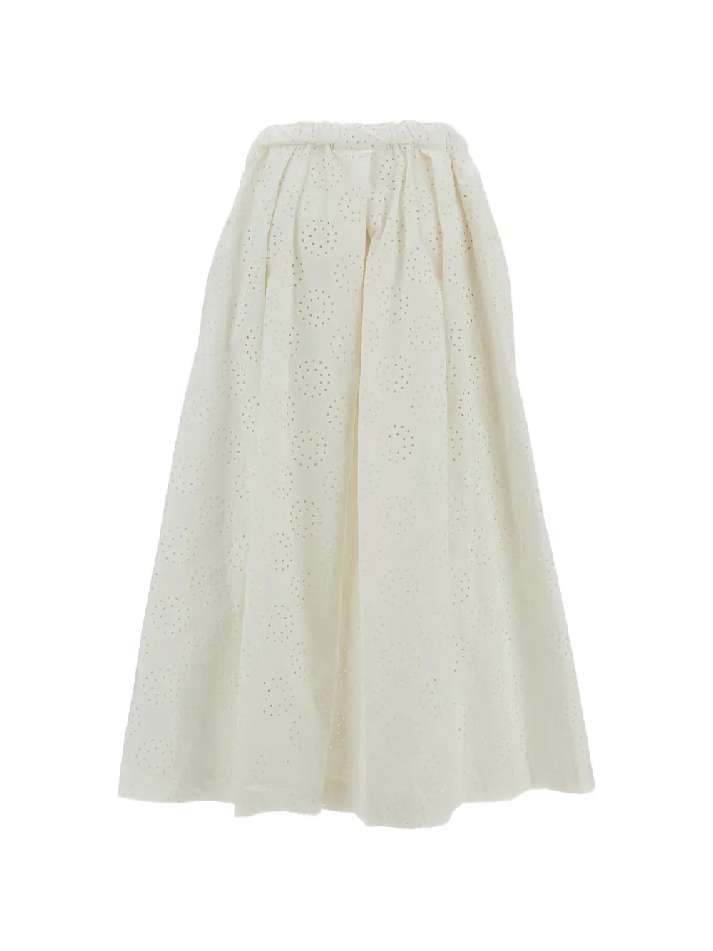 Comme Des Garçons プリーツ スカート | ホワイト | FARFETCH JP