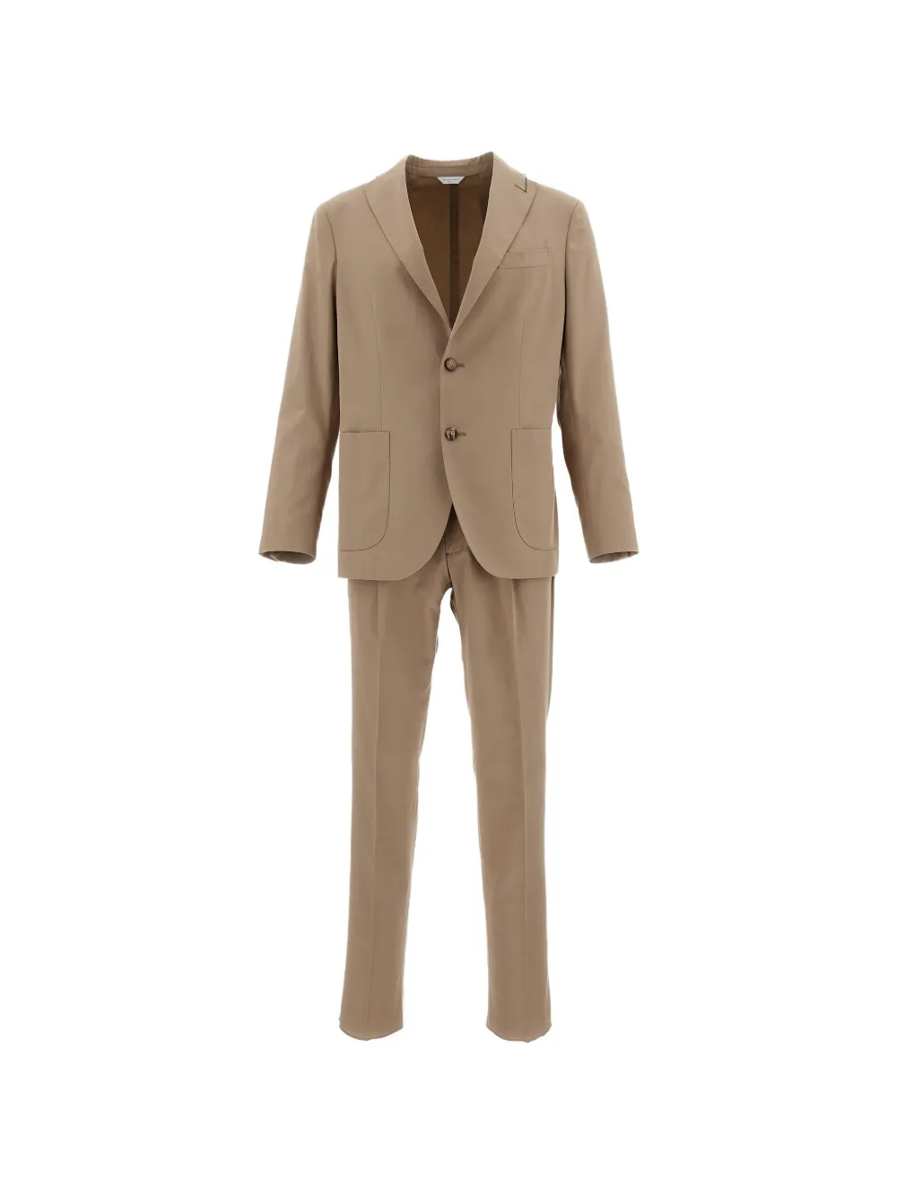 Boglioli single-breasted patch-pocket suit - Toni neutri
