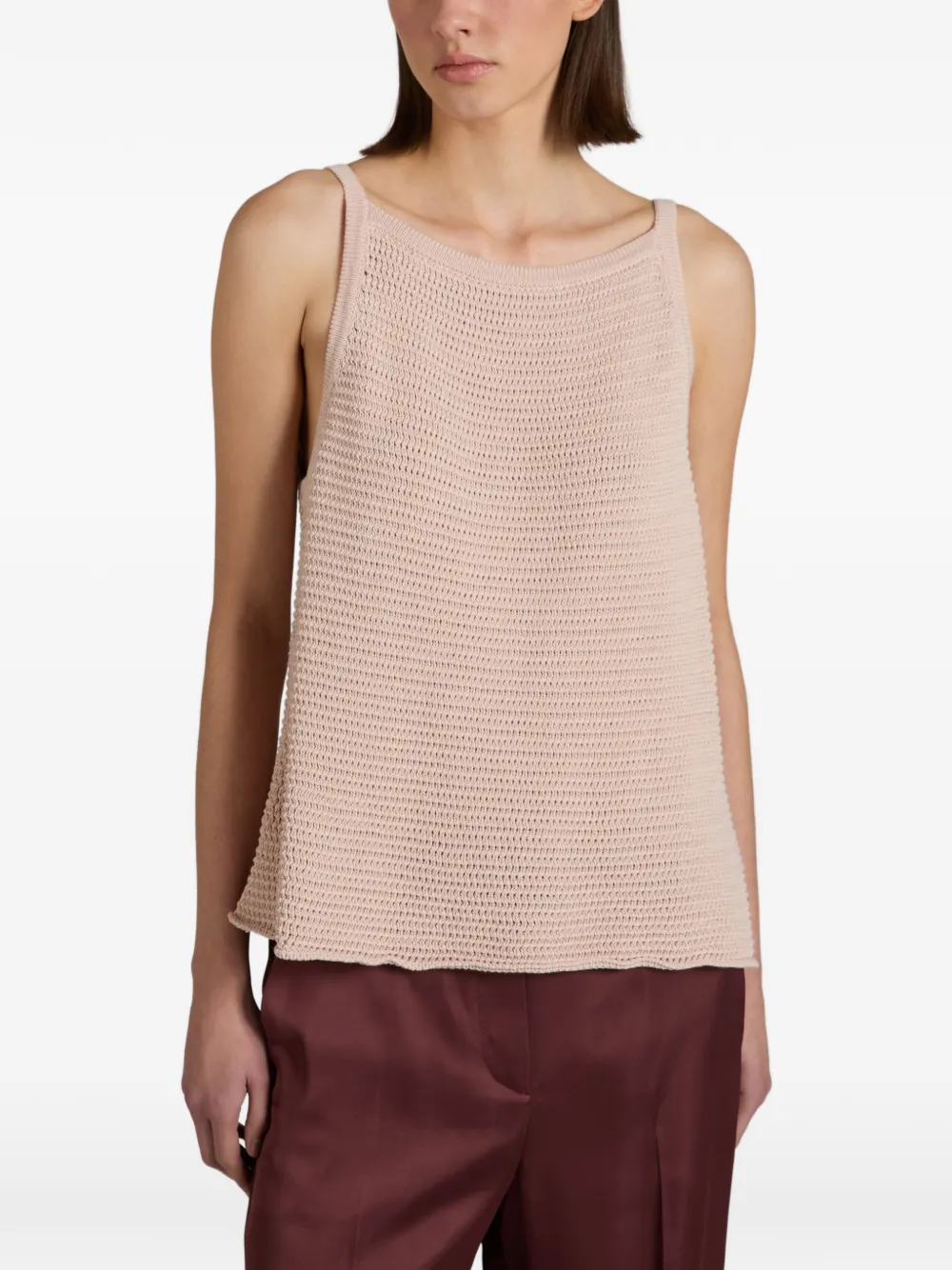  Slowear Top Slim De Algodón - Rosa 