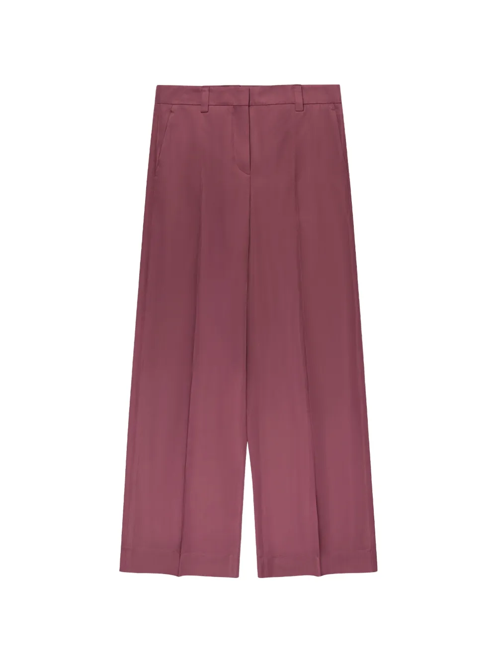 slowear satin regular-fit trousers - Viola