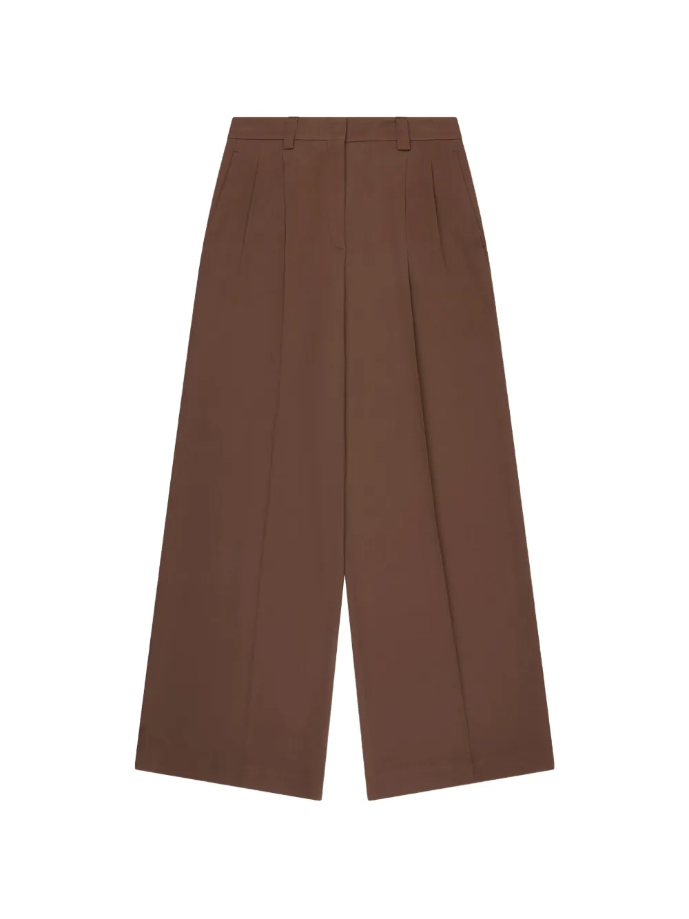 slowear wide-leg trousers - Marrone