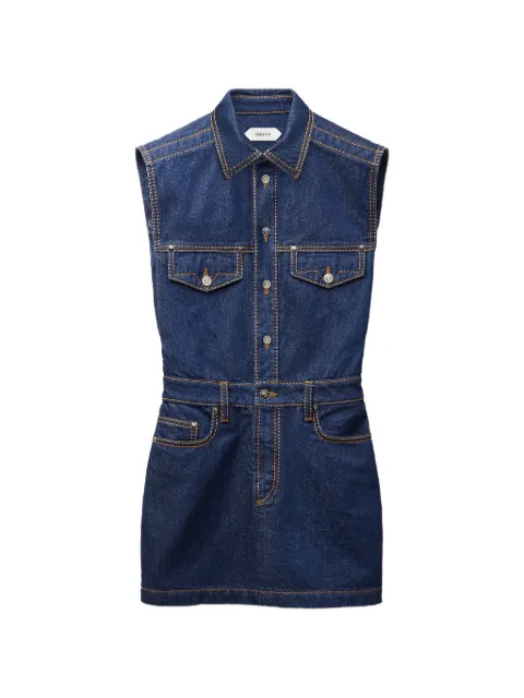 Versace denim mini dress
