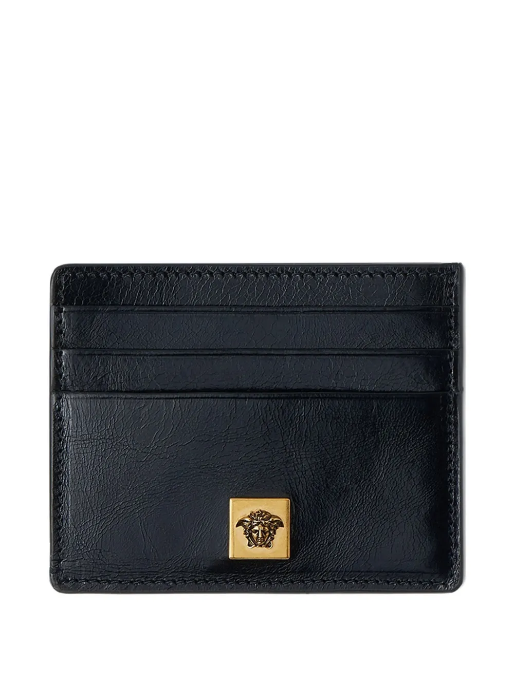 Versace Medusa-plaque card holder - Schwarz