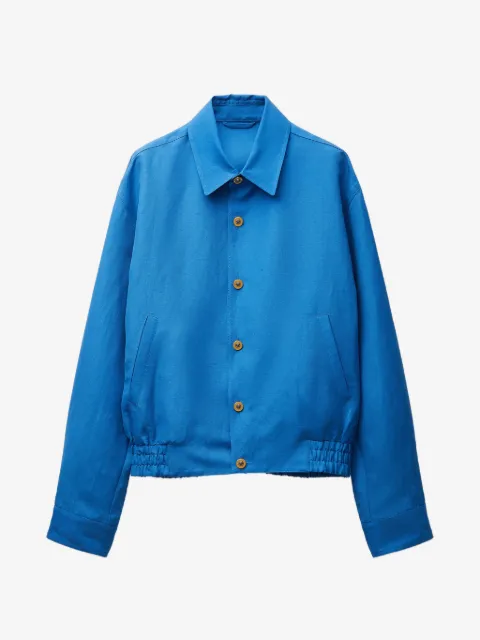 Versace blouson à boutons à logo