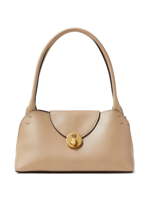 Versace Vivian leather small east/west shoulder bag